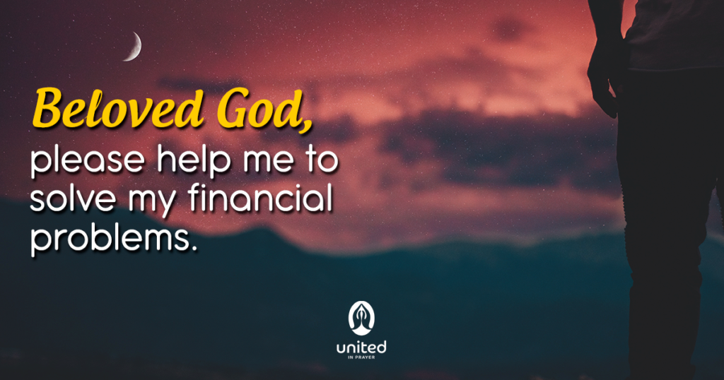 Prayer for financial breakthrough United In Prayer