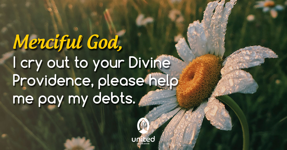 Prayer to come out of debt